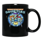 Teenage Mutant Squirtles Black Coffee Mug, Gift Coffee Mug - Black