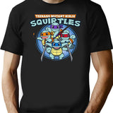 Teenage Mutant Squirtles Premium Heavyweight Cotton T-Shirt - Black