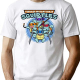 Teenage Mutant Squirtles Premium Heavyweight Cotton T-Shirt - White