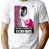 Tenebre (1982) Dario Argento T-Shirt for Men & Women, T-Shirts Graphic Tee - White