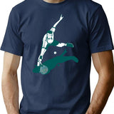 Tennis T-Shirt for Men & Women, T-Shirts Graphic Tee - Navy