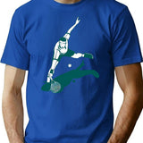 Tennis T-Shirt for Men & Women, T-Shirts Graphic Tee - Blue