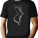 Tentacles T-Shirt for Men & Women, T-Shirts Graphic Tee - Black