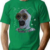 Terrifer Scary Movie T-Shirt for Men & Women, T-Shirts Graphic Tee - Green