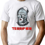 Terrifier 2 Art The Clown T-Shirt for Men & Women, T-Shirts Graphic Tee - White