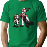 Terrifier 2- Art The Clown T-Shirt for Men & Women, T-Shirts Graphic Tee - Green