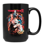 Terrifier 2 Clown Cafe6 Black Coffee Mug, Gift Coffee Mug