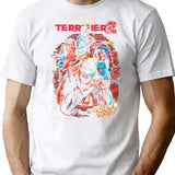 Terrifier 2 Clown Cafe6 Premium Heavyweight Cotton T-Shirt - White