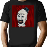 Terrifier 2 Design T-Shirt for Men & Women, T-Shirts Graphic Tee - Black