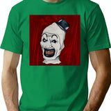 Terrifier 2 Design T-Shirt for Men & Women, T-Shirts Graphic Tee - Green