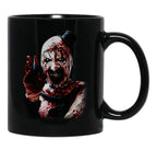 Terrifier 2 Fan Art Classic Black Coffee Mug, Gift Coffee Mug - Black