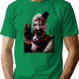 Terrifier 2 Fan Art Classic Premium Heavyweight Cotton T-Shirt - Green