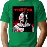 Terrifier 2 Horror Film 2022 T-Shirt for Men & Women, T-Shirts Graphic Tee - Green
