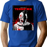 Terrifier 2 Horror Film 2022 T-Shirt for Men & Women, T-Shirts Graphic Tee - Blue