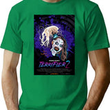 Terrifier 2 Little Pale Girl Art The Clown Alternative Horror Movie Poster T-Shirt for Men & Women, T-Shirts Graphic Tee - Green
