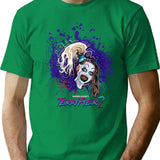 Terrifier 2 Little Pale Girl Art The Clown Sunflower Sunglasses Horror Movie T-Shirt for Men & Women, T-Shirts Graphic Tee - Green