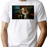 Terrifier 2 - Little Pale Girl. Friend Of Art The Clown T-Shirt for Men & Women, T-Shirts Graphic Tee - White