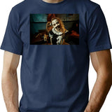 Terrifier 2 - Little Pale Girl. Friend Of Art The Clown T-Shirt for Men & Women, T-Shirts Graphic Tee - Navy