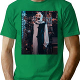 Terrifier 2 Logo (2) T-Shirt for Men & Women, T-Shirts Graphic Tee - Green