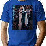 Terrifier 2 Logo T-Shirt for Men & Women, T-Shirts Graphic Tee - Blue