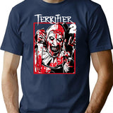 Terrifier 2 Movie T-Shirt for Men & Women, T-Shirts Graphic Tee - Navy