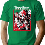 Terrifier 2 Movie T-Shirt for Men & Women, T-Shirts Graphic Tee - Green