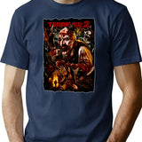 Terrifier 2 Poster T-Shirt for Men & Women, T-Shirts Graphic Tee - Navy