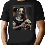 Terrifier 2- The Little Pale Girl Graphic T-Shirt for Men & Women, T-Shirts Graphic Tee - Black