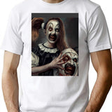 Terrifier 2- The Little Pale Girl Graphic T-Shirt for Men & Women, T-Shirts Graphic Tee - White