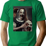 Terrifier 2- The Little Pale Girl Graphic T-Shirt for Men & Women, T-Shirts Graphic Tee - Green