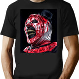 Terrifier 2 (12) T-Shirt for Men & Women, T-Shirts Graphic Tee - Black