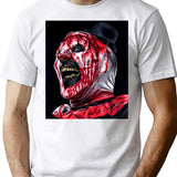 Terrifier 2 (12) T-Shirt for Men & Women, T-Shirts Graphic Tee - White