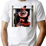 Terrifier 2 (15) T-Shirt for Men & Women, T-Shirts Graphic Tee - White