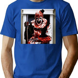 Terrifier 2 (15) T-Shirt for Men & Women, T-Shirts Graphic Tee - Blue