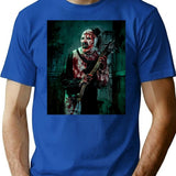 Terrifier 2 (3) T-Shirt for Men & Women, T-Shirts Graphic Tee - Blue