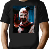 Terrifier 2 (7) T-Shirt for Men & Women, T-Shirts Graphic Tee - Black