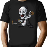 Terrifier 2 (8) T-Shirt for Men & Women, T-Shirts Graphic Tee - Black