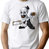 Terrifier 2 (8) T-Shirt for Men & Women, T-Shirts Graphic Tee - White