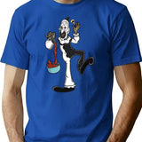 Terrifier 2 (9) T-Shirt for Men & Women, T-Shirts Graphic Tee - Blue
