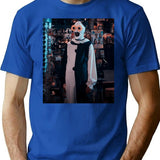 Terrifier 2 T-Shirt for Men & Women, T-Shirts Graphic Tee - Blue