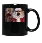 Terrifier 3 Art The Christmas Clown 688 Black Coffee Mug, Gift Coffee Mug - Black