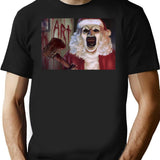 Terrifier 3 Art The Christmas Clown 688 Premium Heavyweight Cotton T-Shirt - Black
