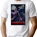 Terrifier 3 Art The Clown Movie Poster 70'S Style T-Shirt for Men & Women, T-Shirts Graphic Tee - White