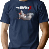 Terrifier 3 Art The Clown T-Shirt for Men & Women, T-Shirts Graphic Tee - Navy