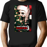 Terrifier 3 Christmas Clown T-Shirt for Men & Women, T-Shirts Graphic Tee - Black