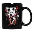 Terrifier 3 Heads Will Roll Black Coffee Mug, Gift Coffee Mug - Black