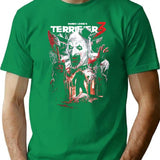 Terrifier 3 Heads Will Roll Premium Heavyweight Cotton T-Shirt - Green