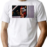 Terrifier 3 Horror Christmas Clown T-Shirt for Men & Women, T-Shirts Graphic Tee - White