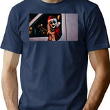Terrifier 3 Horror Christmas Clown T-Shirt for Men & Women, T-Shirts Graphic Tee - Navy