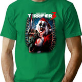 Terrifier 3 Merry Mayhem Premium Heavyweight Cotton T-Shirt - Green